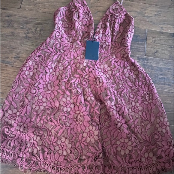 Pink/purple dress (Brand: NBD) Jonas dress - Picture 16 of 16